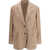 Brunello Cucinelli Suede Jacket with monile BROWN FREDDO
