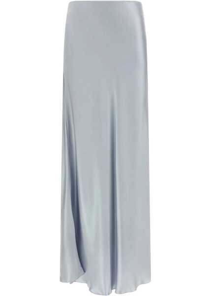 Fuste Fabiana Filippi Asymmetric satin Skirt ACQUA Femei (BM 19710542) 2