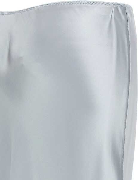 Fuste Fabiana Filippi Asymmetric satin Skirt ACQUA Femei (BM 19710542) 4