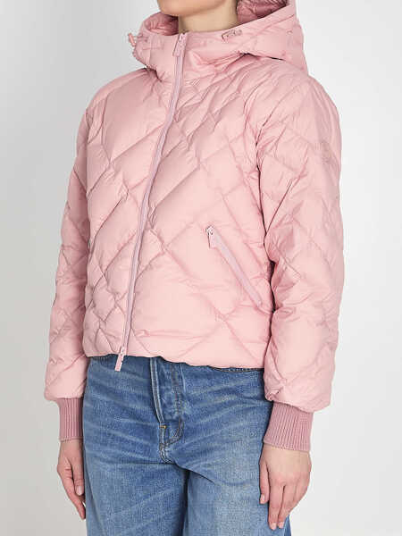 Geci de iarna Burberry Delley Down Jacket In Nylon PINK Femei (BM 19710587) 2