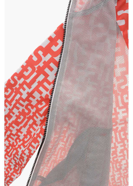 Jachete Diesel Monogram Nylon Welli Windbreaker Red Baieti (BM 19710641) 4