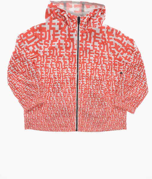 Jachete Diesel Monogram Nylon Welli Windbreaker Red Baieti (BM 19710641) 1