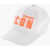 DSQUARED2 Icon Cotton Cap With Monogram White