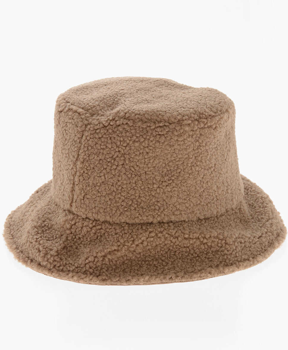 Caciuli Carhartt Teddy Fabric Bucket Hat With Reversible Design Brown Fete (BM 19710662) 2