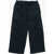 N&deg;21 Kids Cotton Cargo Pants With Drawstring Blue