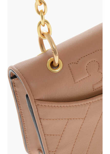 Genti de umar Tory Burch Quilted Leather Alexa Mini Shoulder Bag Brown Femei (BM 19710668) 4