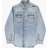 Camasi Denim Vintage Effect Cocean-Fs-J Jacket Baieti
