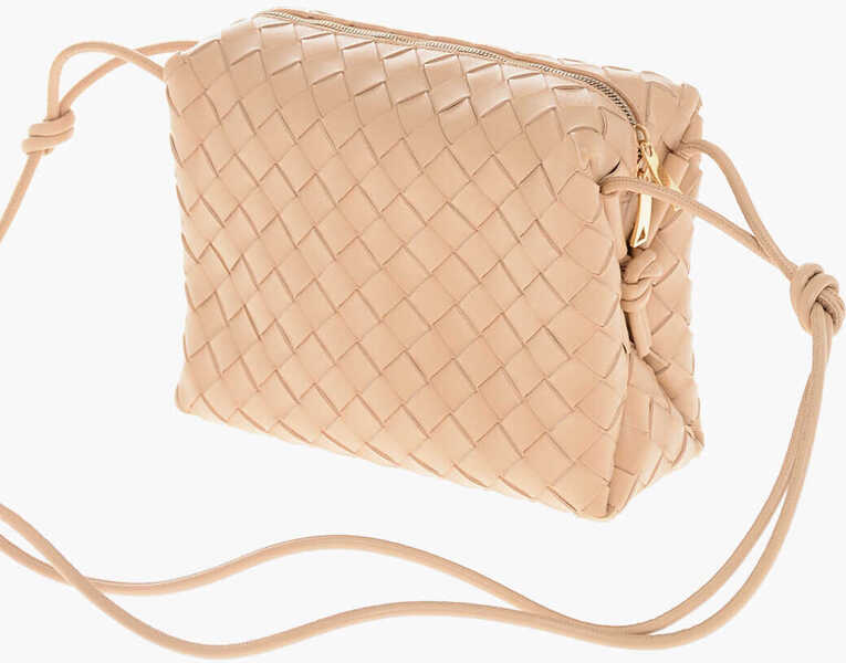 Genti de umar Bottega Veneta Braided Leather Shoulder Bag Brown Femei (BM 19710686) 2