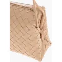 Genti de umar Bottega Veneta Dama - Genti de umar Bottega Veneta Braided Leather Shoulder Bag Brown Femei (BM 19710686) - B-mall.ro