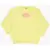 Diesel Brushed Cotton Siwi Crew-Neck Sweatshirt With Contrasting Lo Yellow