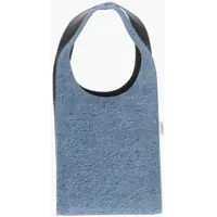 Genti mini Denim Swipe Mini Bag With Removable Shoulder Strap Femei