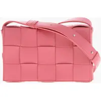 Genti de umar Braided Leather Cassette Shoulder Bag Femei