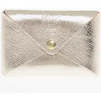 Portofele Textured Leather Coin Holder Femei