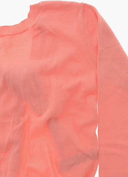 Pulovere N21 Kids Crew Neck Cotton Sweater With Front Knot Pink Baieti (BM 19710743) 2