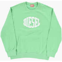 Bluze de trening Oversized Crew-Neck Sweatshirt With Embossed Logo Baieti