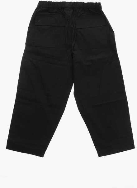 Pantaloni casual N21 Kids Cotton Pants With Flap Pockets Black Baieti (BM 19710752) 3