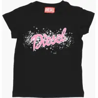 Tricouri Cotton Ticorsi Crew-Neck T-Shirt With Print Baieti