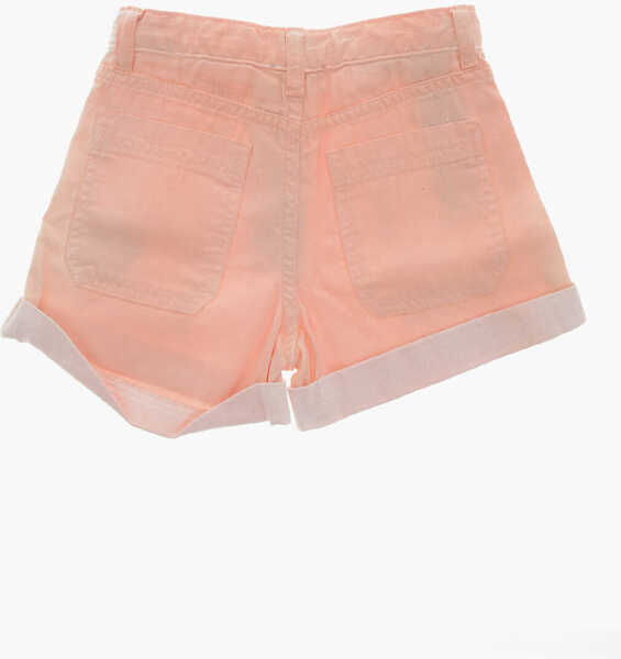 Pantaloni scurti N21 Kids Coated Cotton Shorts With Cuffs Pink Baieti (BM 19710791) 3