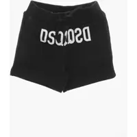 Pantaloni scurti Cotton Shorts With Frontal Logo Baieti