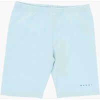 Pantaloni scurti Stretch Cotton Cycling Shorts With Elastic Waistband Baieti