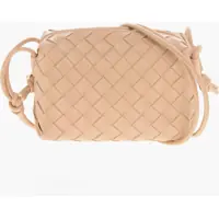 Genti de umar Braided Leather Mini Shoulder Bag Femei