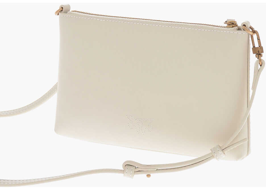 Genti de umar Pinko Leather Shoulder Bag With Removable Strap White Femei (BM 19710812) 2