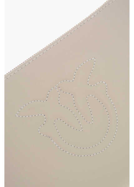 Genti de umar Pinko Leather Shoulder Bag With Removable Strap White Femei (BM 19710812) 4
