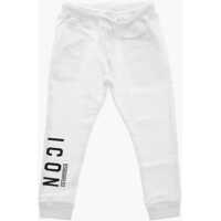 Pantaloni de trening Brushed Cotton Icon Sweatpants With Cuffs Baieti