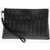 Bottega Veneta Braided Leather Pouch With Zip Black