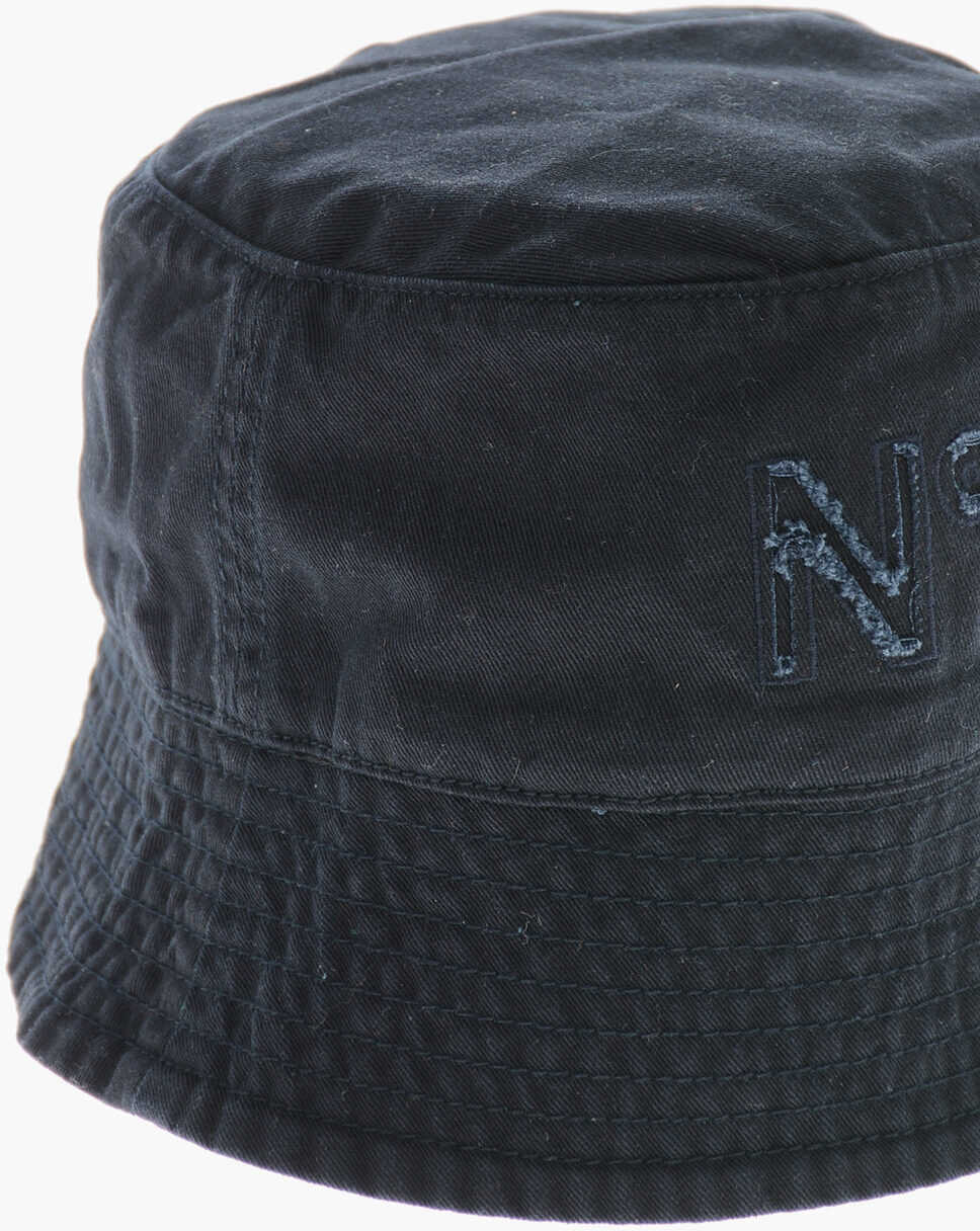 Caciuli N21 Kids Cotton Bucket Hat With Logo Blue Baieti (BM 19710959) 2