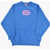 Diesel Brushed Cotton Siwi Crew-Neck Sweatshirt With Contrasting Lo Blue