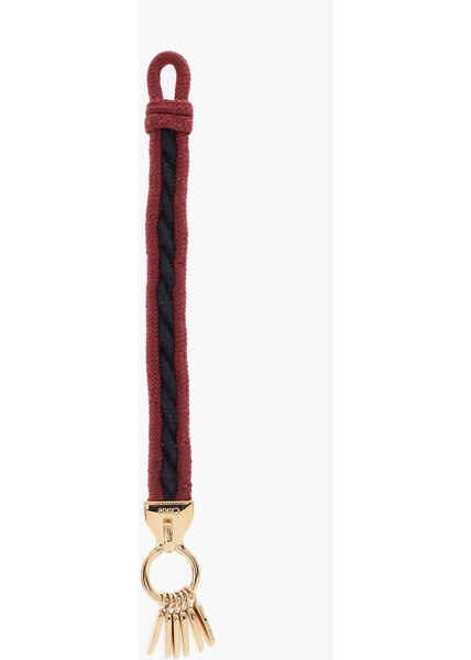 Bratari Chloe Two-Tone Rope Bracelet With Golden Metal Detail Red Femei (BM 19710980) 1