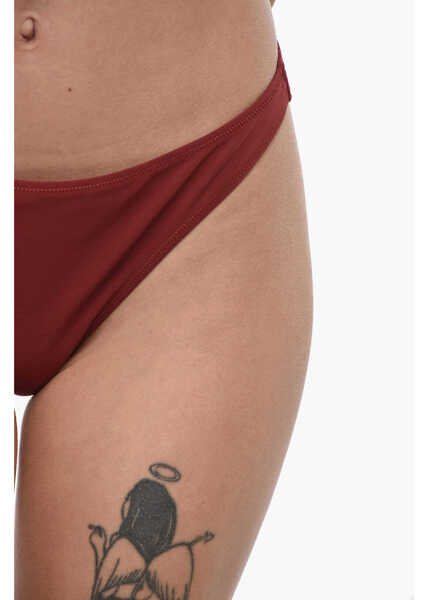 Bikini LIDO Solid Color Stretch Fabric Bikini Red Femei (BM 19710992) 4