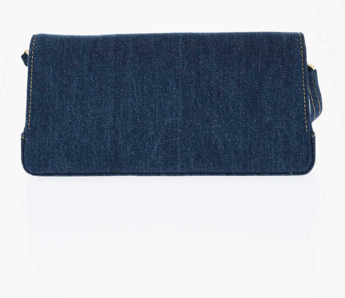 Genti de umar Amato Daniele Denim Nodo Shoulder Bag With Chain Strap Blue Femei (BM 19710998) 2