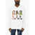 DSQUARED2 Cotton Hoodie With Frontal Print White