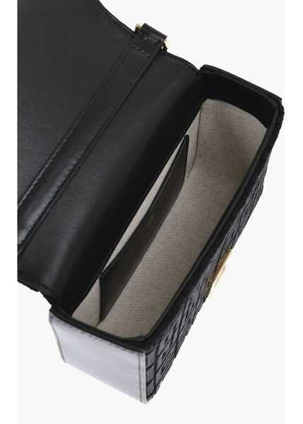 Genti de umar Givenchy All Over Monogram Cotton Mini Bag With Golden Effect Chain Black Femei (BM 19711019) 4