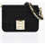 Givenchy All Over Monogram Cotton Mini Bag With Golden Effect Chain Black