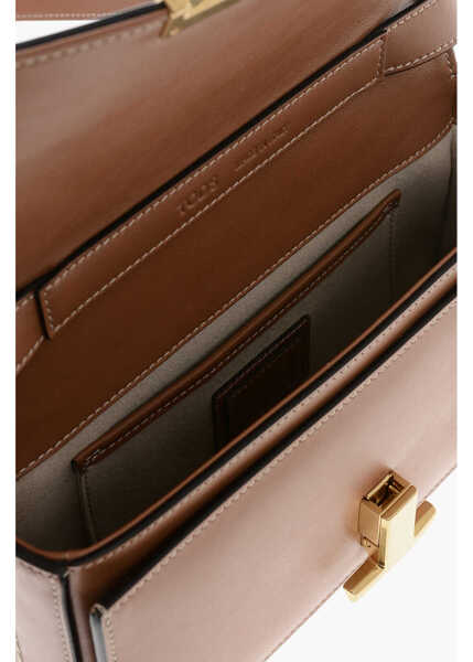 Genti de umar TODS Leather Camera Bag With Monogram Brown Femei (BM 19711022) 4