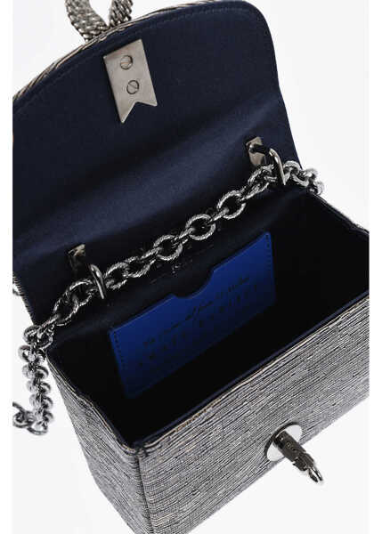 Genti mini Amato Daniele Japanese Fabric Queen Micro Mini Bag Blue Femei (BM 19713074) 4