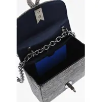 Genti mini Dama - Genti mini Amato Daniele Japanese Fabric Queen Micro Mini Bag Blue Femei (BM 19713074) - B-mall.ro