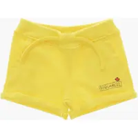 Pantaloni scurti Brushed Cotton Shorts With Cuffs Baieti