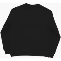 Imbracaminte DSQUARED2 pentru Baieti pagina 3 - Bluze de trening DSQUARED2 Brushed Cotton Relax Crew-Neck Sweatshirt With Contrasting L Black Baieti (BM 19713080) - B-mall.ro