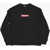 DSQUARED2 Brushed Cotton Relax Crew-Neck Sweatshirt With Contrasting L Black