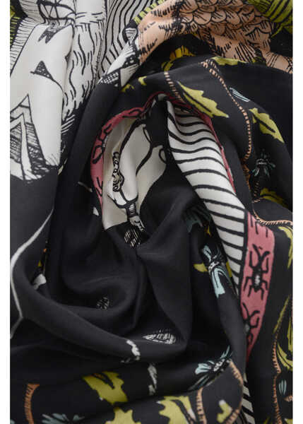 Esarfe Gucci Silk Satin Power Foulard Multicolor Femei (BM 19713095) 2