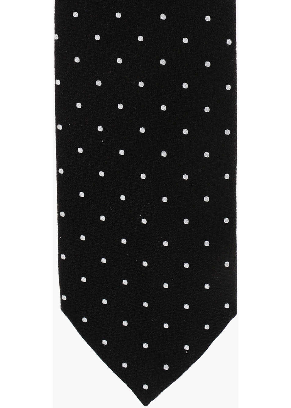 Cravate Destin Polka Dot Patterned Silk Tie Black Barbati (BM 19713101) 2