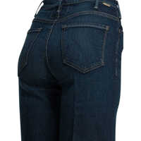 Blugi MOTHER DENIM Dama - Blugi drepti MOTHER DENIM Kicks and Riffs Jeans Blue Femei (BM 19713135) - B-mall.ro