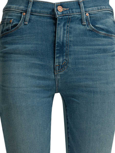 Blugi drepti MOTHER DENIM Ride Hard Live Louder Jeans Light blue Femei (BM 19713141) 3