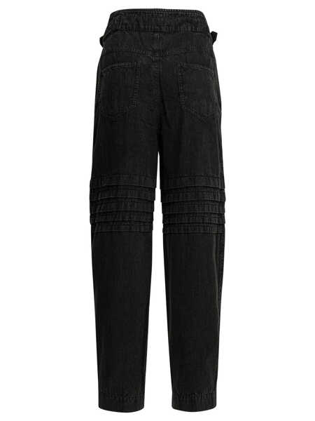 Pantaloni casual ISABEL MARANT ETOILE Mellya Pants Black Femei (BM 19713144) 2