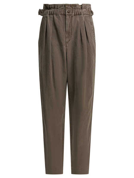 Pantaloni casual ISABEL MARANT ETOILE Neriah Pants Brown Femei (BM 19713153) 1