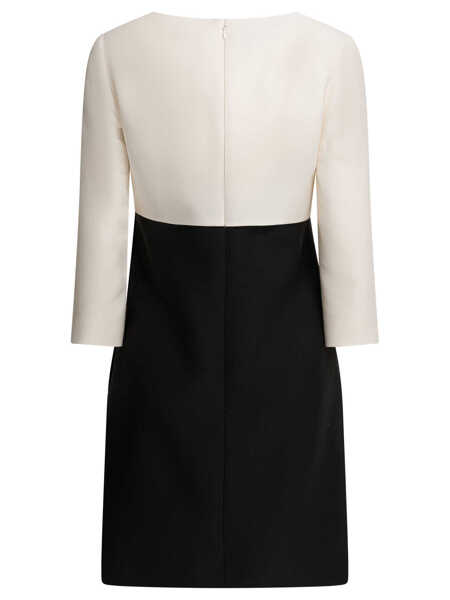 Rochii elegante Valentino Garavani Crepe couture dress Black Femei (BM 19713168) 2